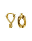Irregular Gold Hoop Earrings