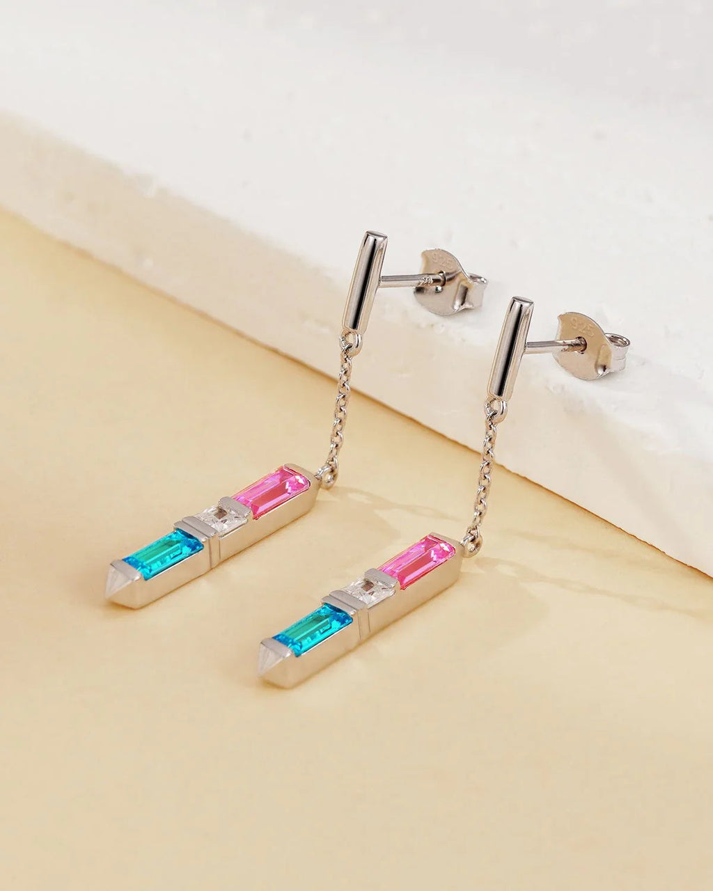 Minimalist Chain Dangle Earrings