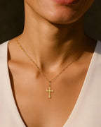 Minimalist Cross Necklace