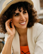 Moissanite Stud Earrings with Screw Back