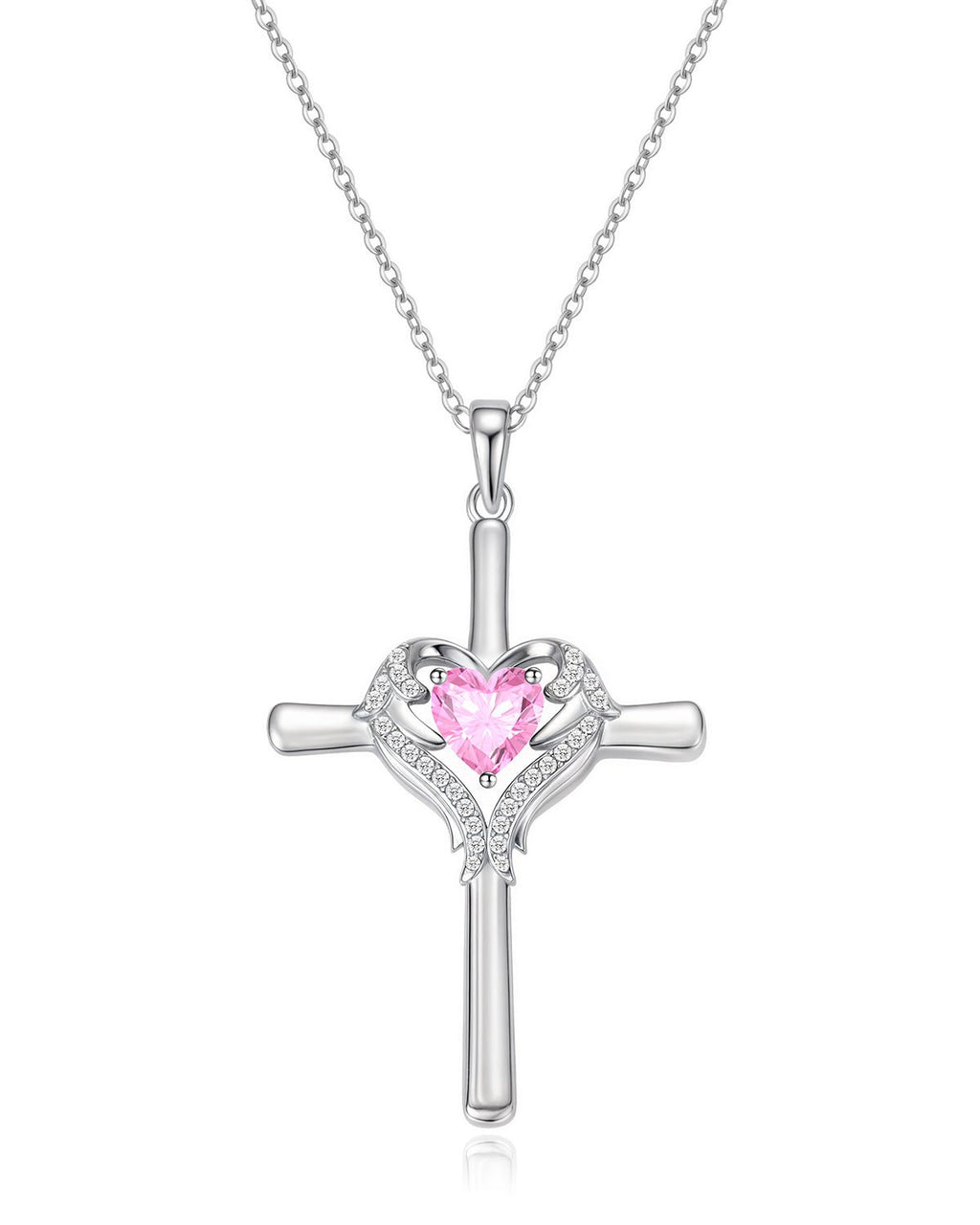 Molenia Angle Wing Cross Necklace