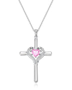 Molenia Angle Wing Cross Necklace