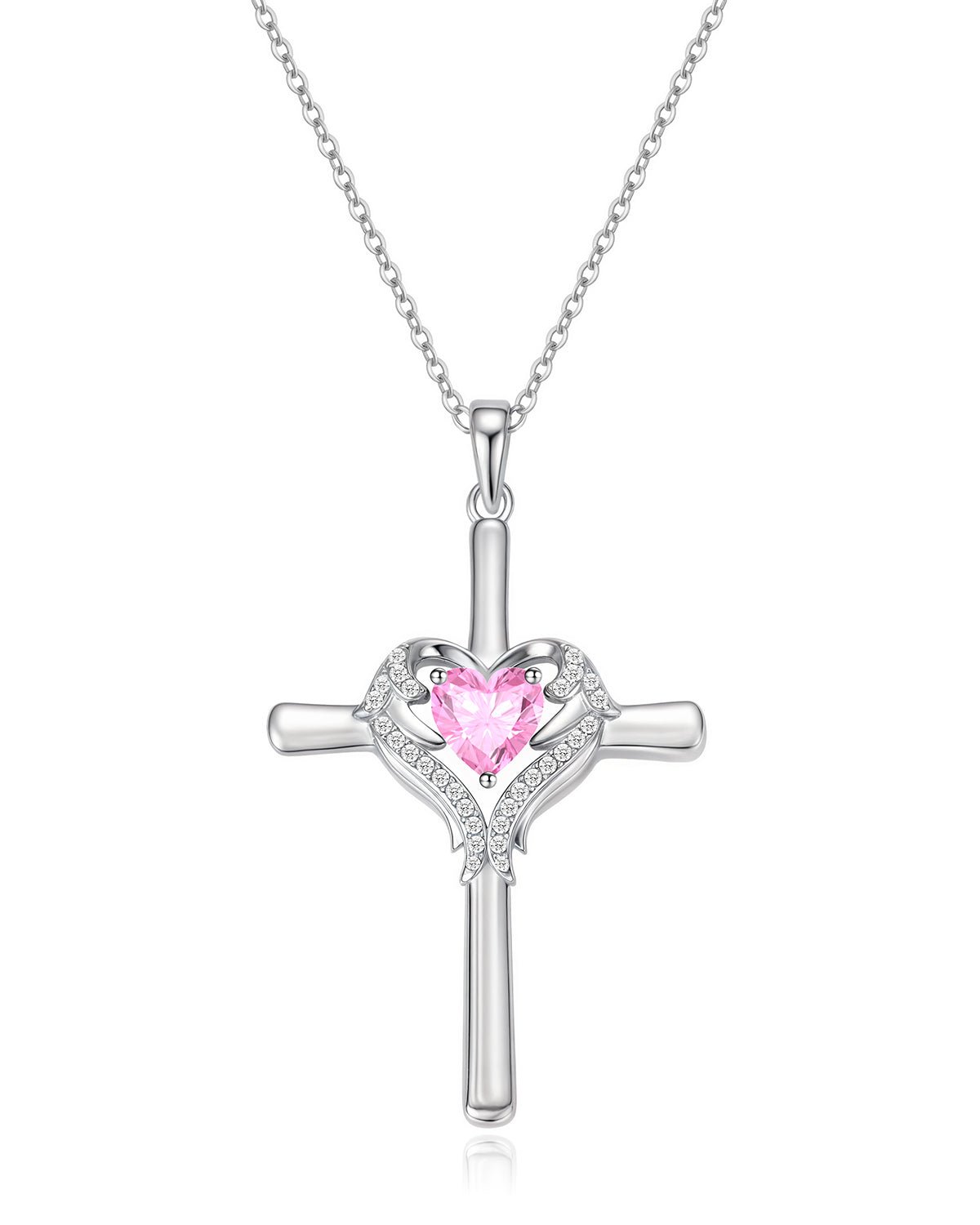 Molenia Angle Wing Cross Necklace