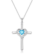 Molenia Angle Wing Cross Necklace