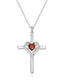 Molenia Angle Wing Cross Necklace
