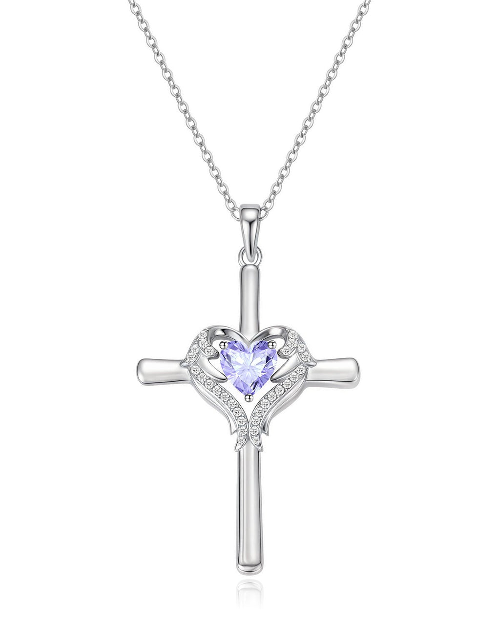 Molenia Angle Wing Cross Necklace