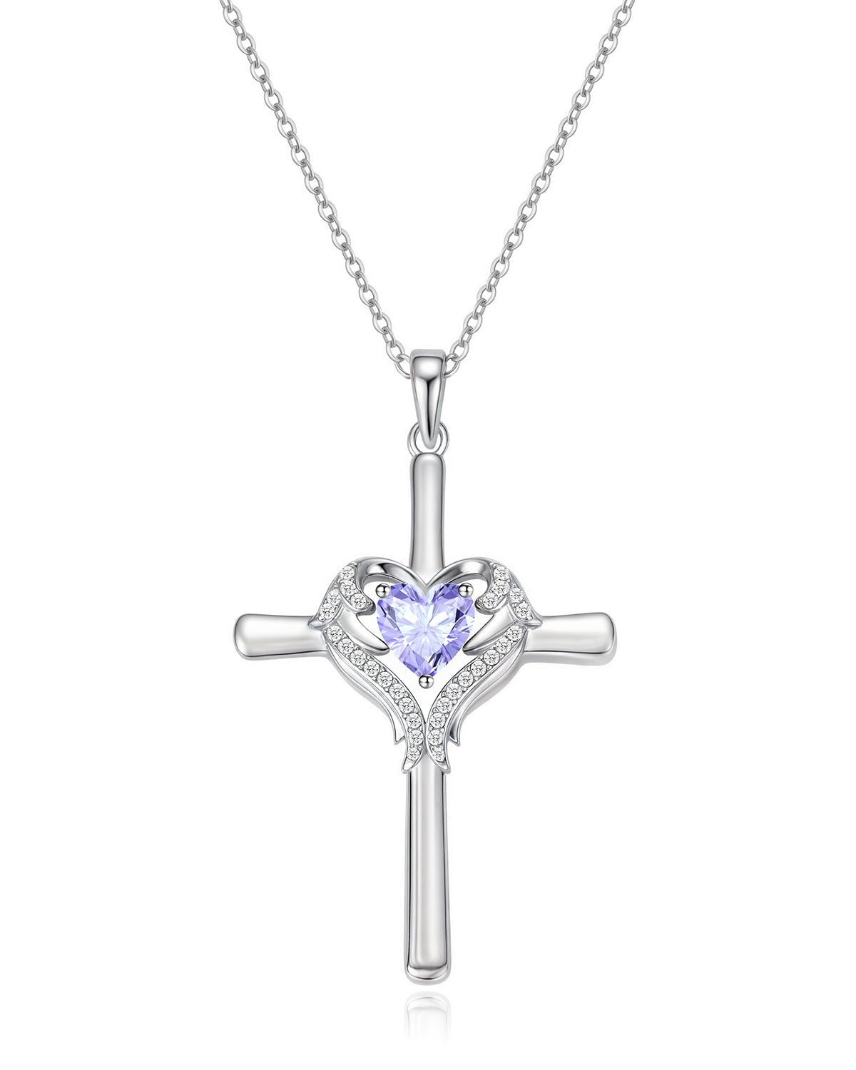 Molenia Angle Wing Cross Necklace
