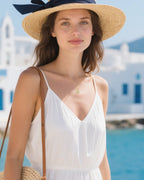 Molenia Double-Sided Enamel Evil Eye Necklace