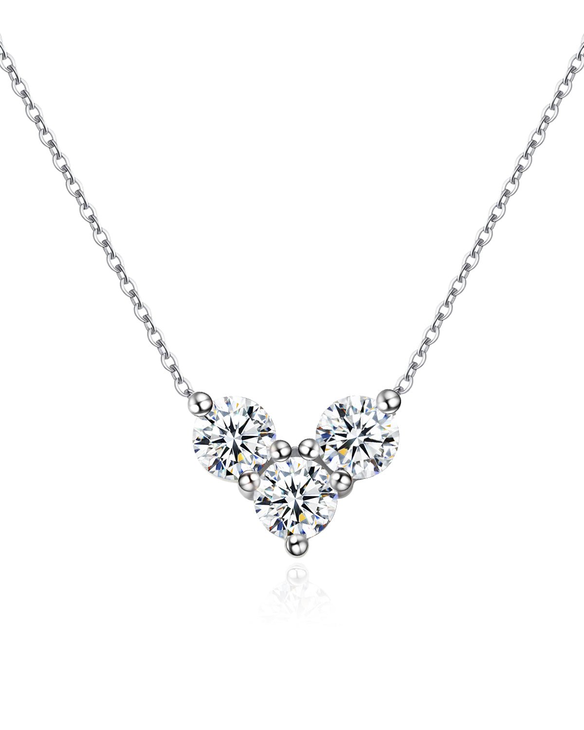 Molenia Just Because Moissanite Necklace