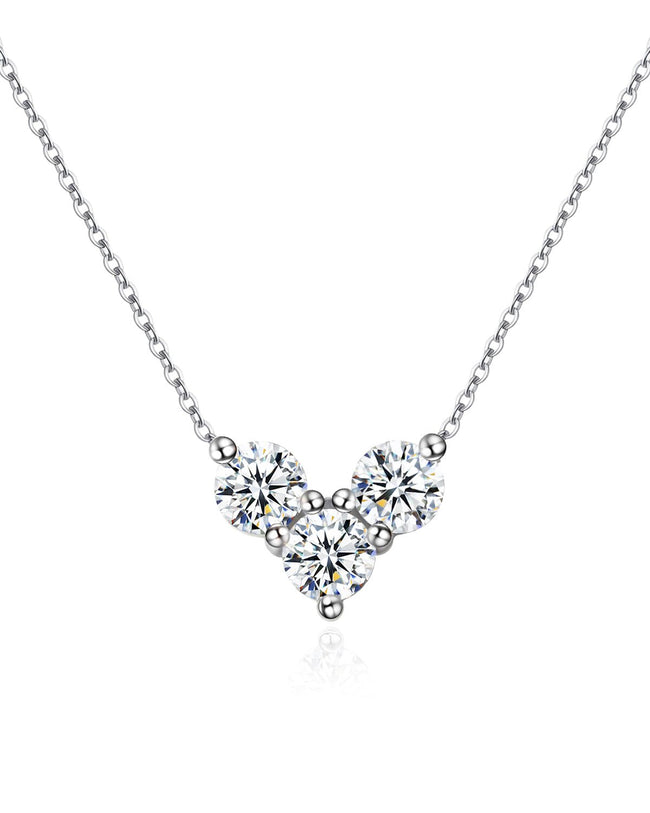 Molenia Just Because Moissanite Necklace Hover Image