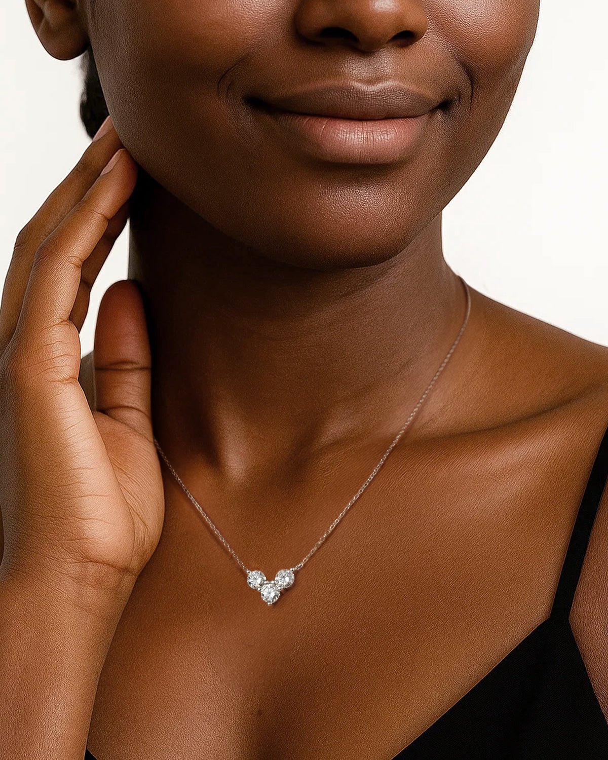 Molenia Just Because Moissanite Necklace