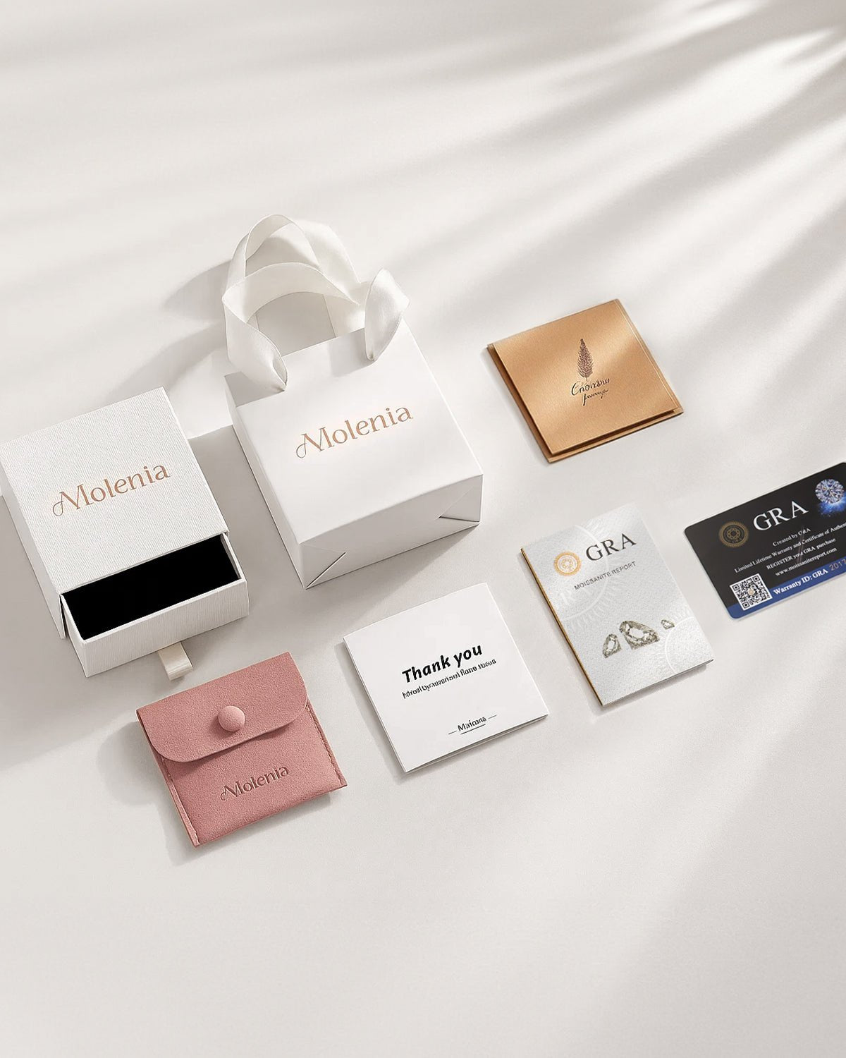 Molenia Just Because Moissanite Necklace