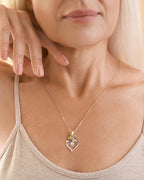 Molenia Mom Birthstone Necklace