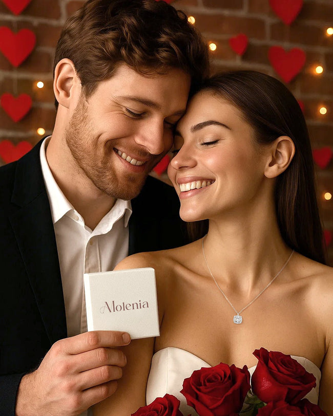 Molenia Promise Moissanite Necklace Main Image