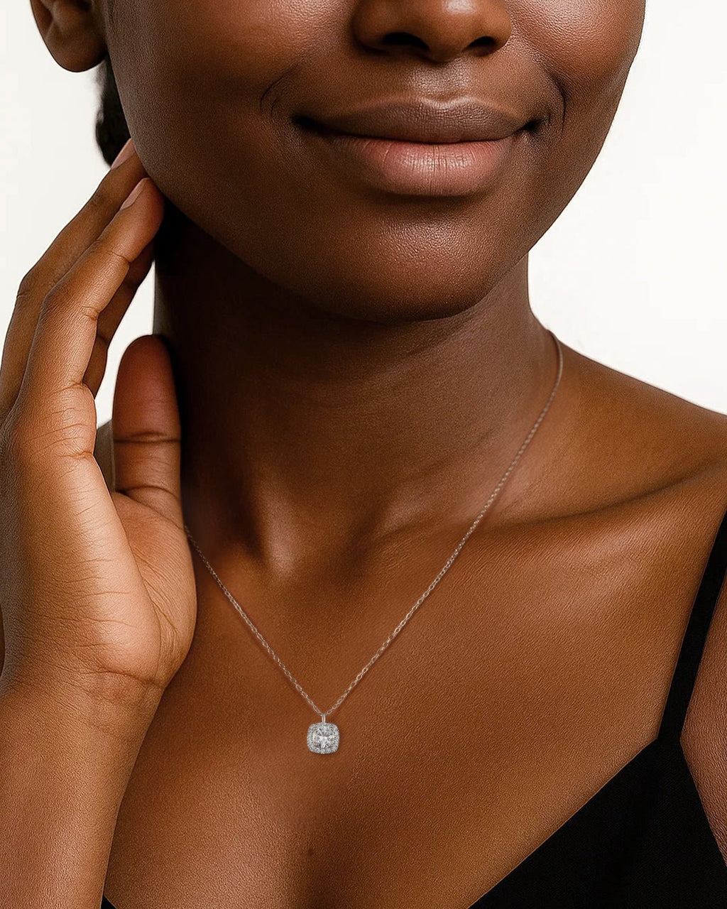 Molenia Promise Moissanite Necklace