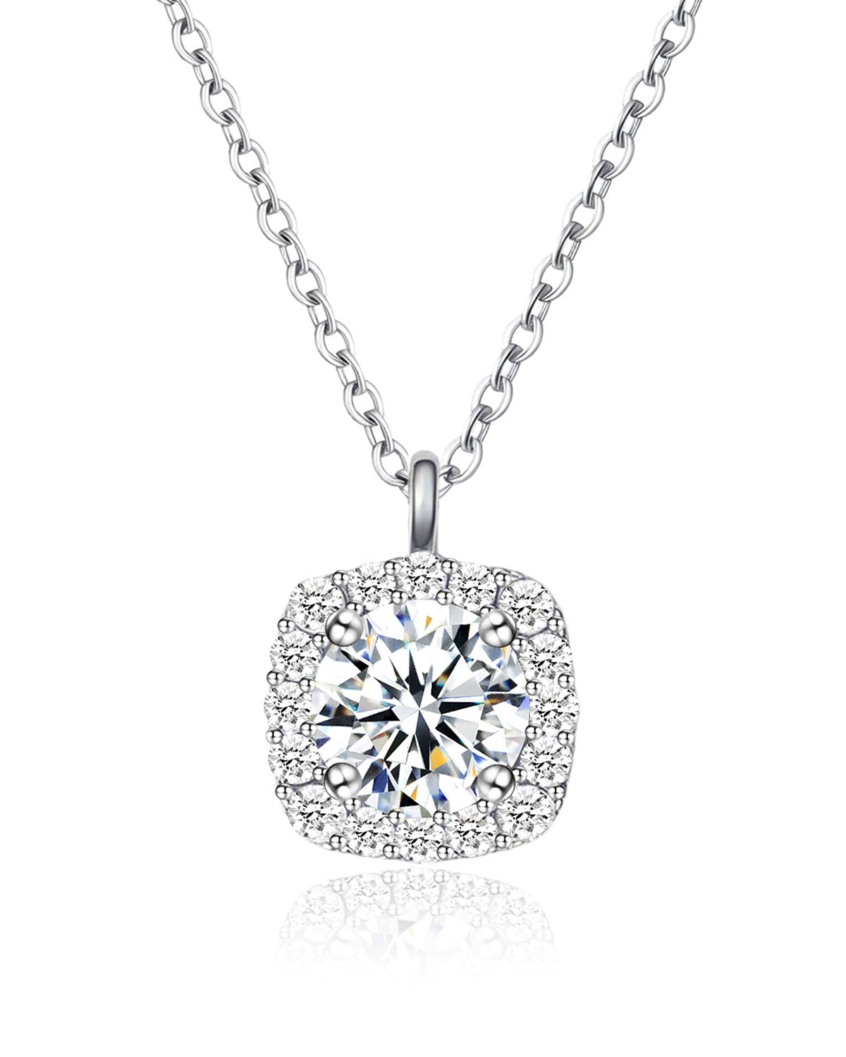 Molenia Promise Moissanite Necklace