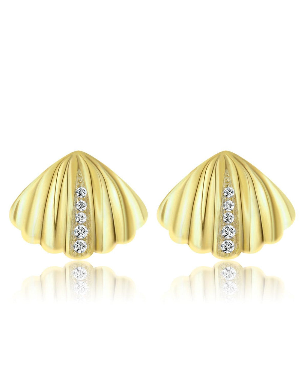 Molenia Shell Stud Earrings