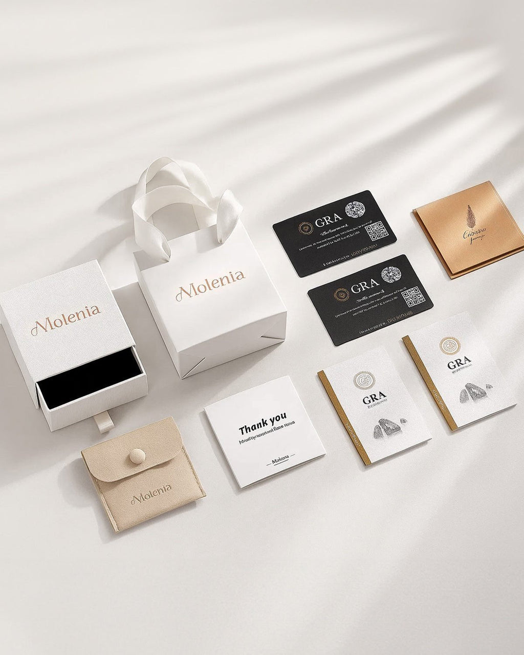 Molenia Silver Moissanite Drop Earrings