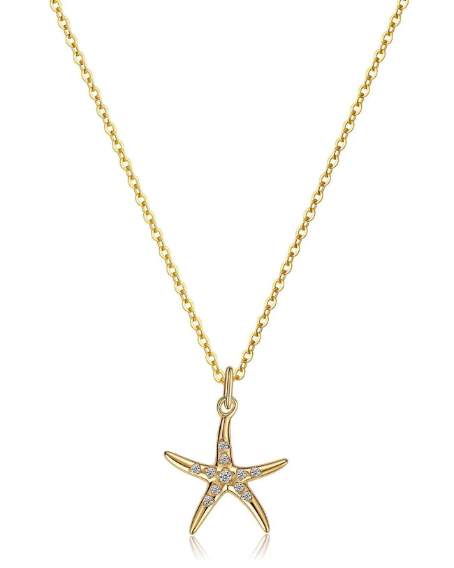 Molenia Starfish Necklace Hover Image