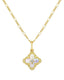Mother of Pearl Clover Necklace