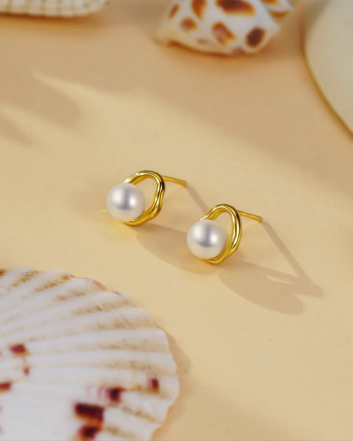 Pearl Stud Earrings