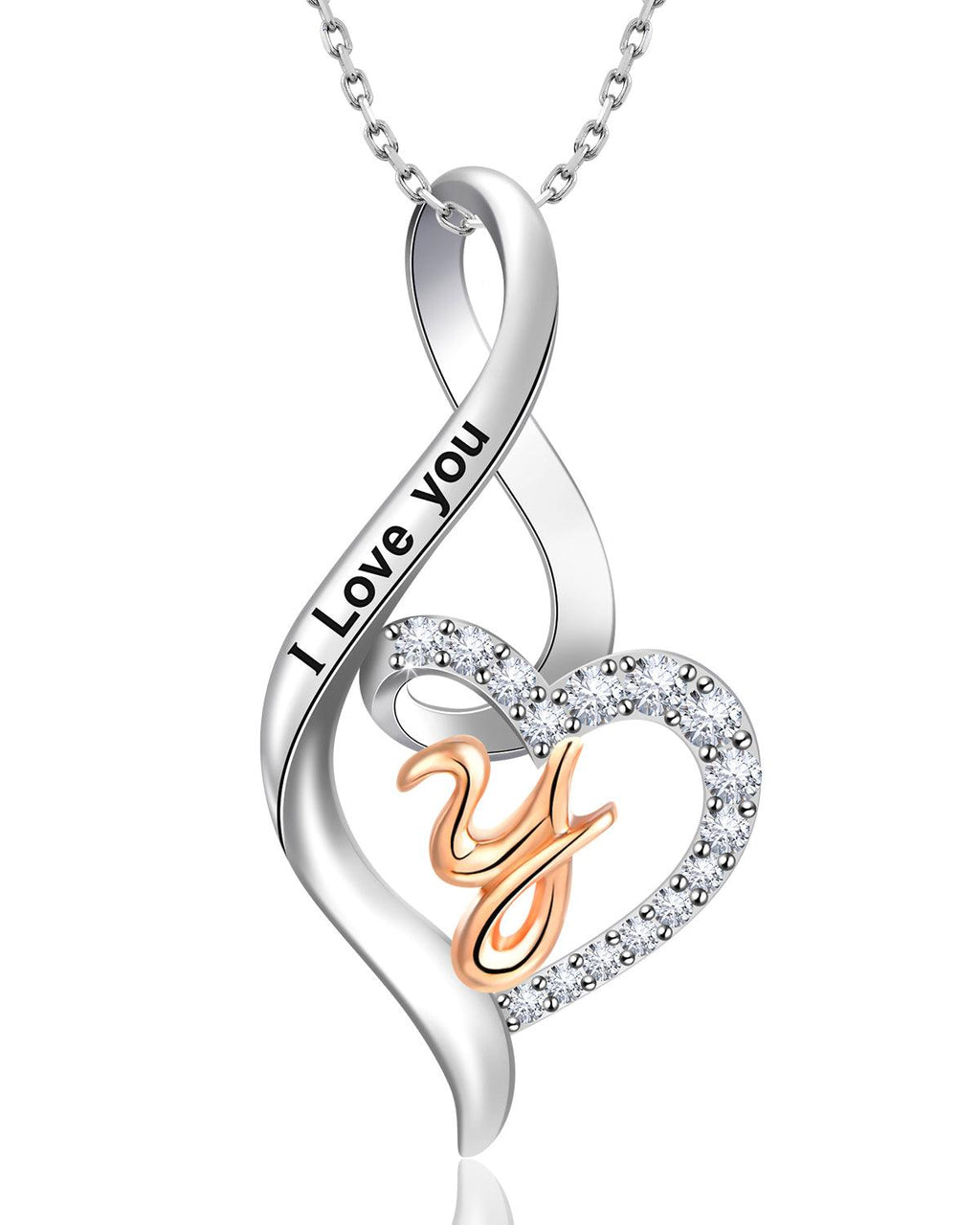 Personalized Initial Necklace - Custom Letter Pendants