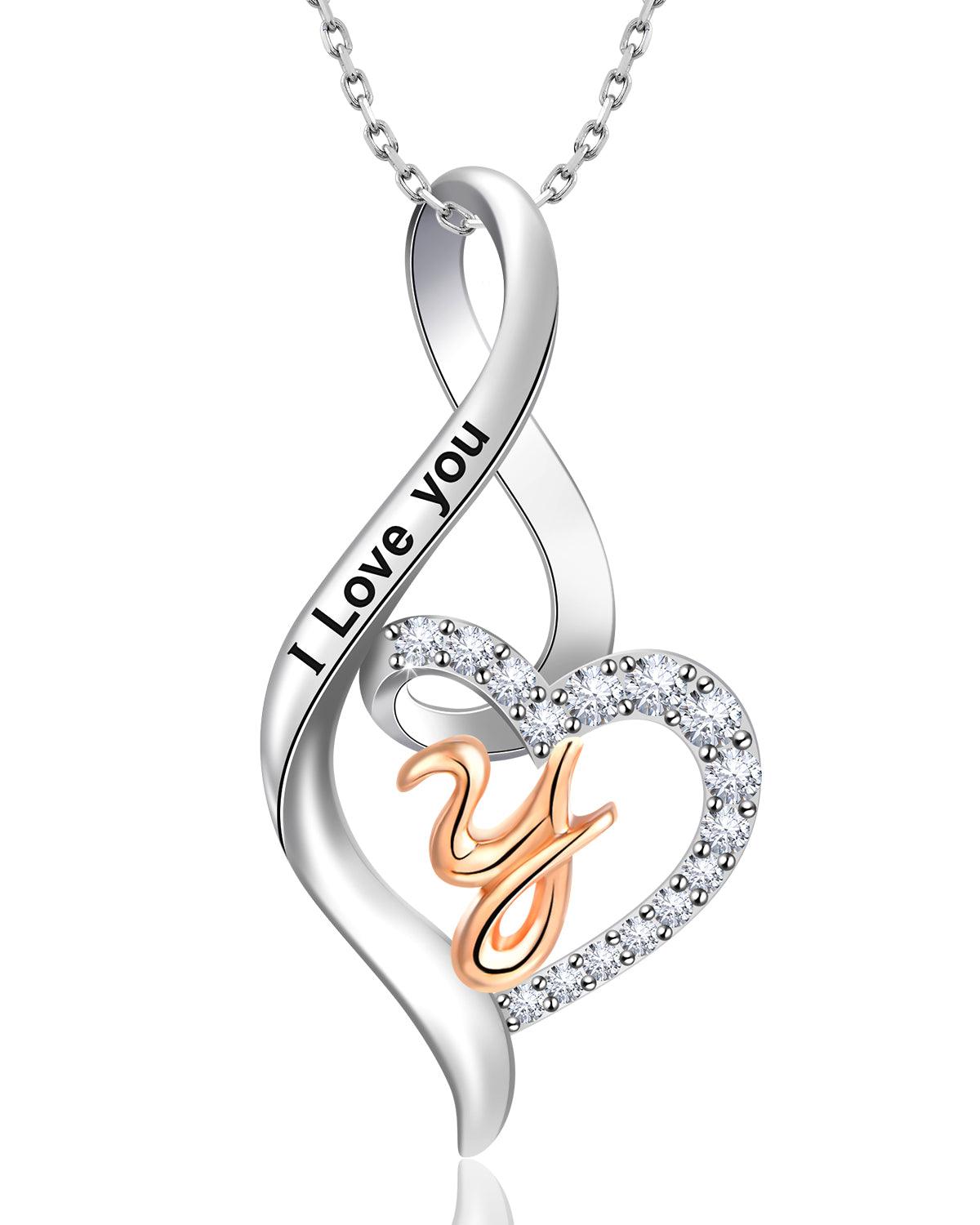 Personalized Initial Necklace - Custom Letter Pendants