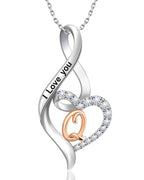 Personalized Initial Necklace - Custom Letter Pendants