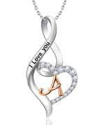 Personalized Initial Necklace - Custom Letter Pendants