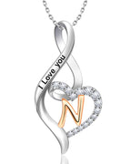 Personalized Initial Necklace - Custom Letter Pendants