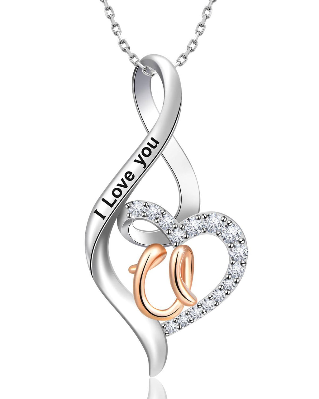 Personalized Initial Necklace - Custom Letter Pendants