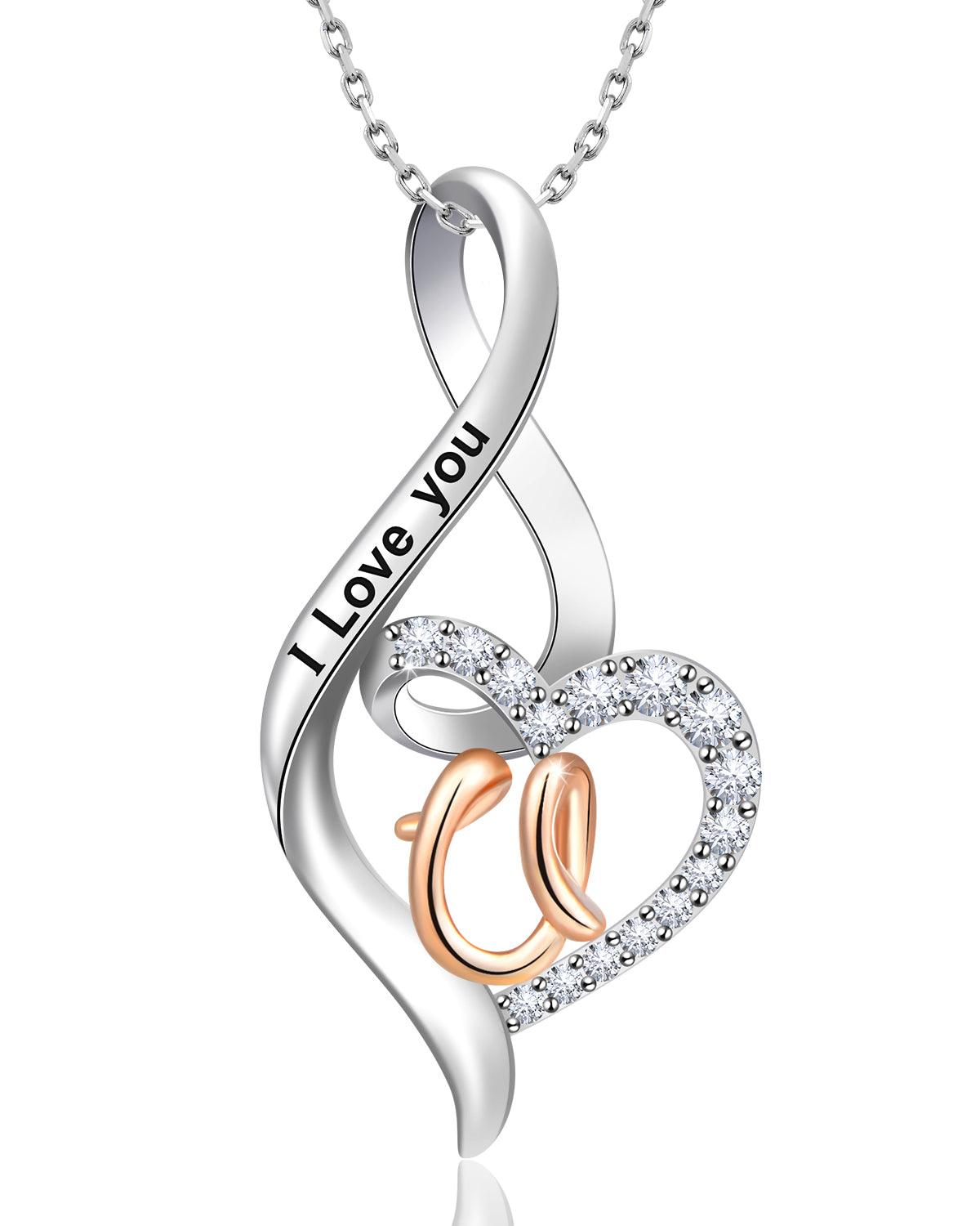 Personalized Initial Necklace - Custom Letter Pendants