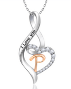 Personalized Initial Necklace - Custom Letter Pendants