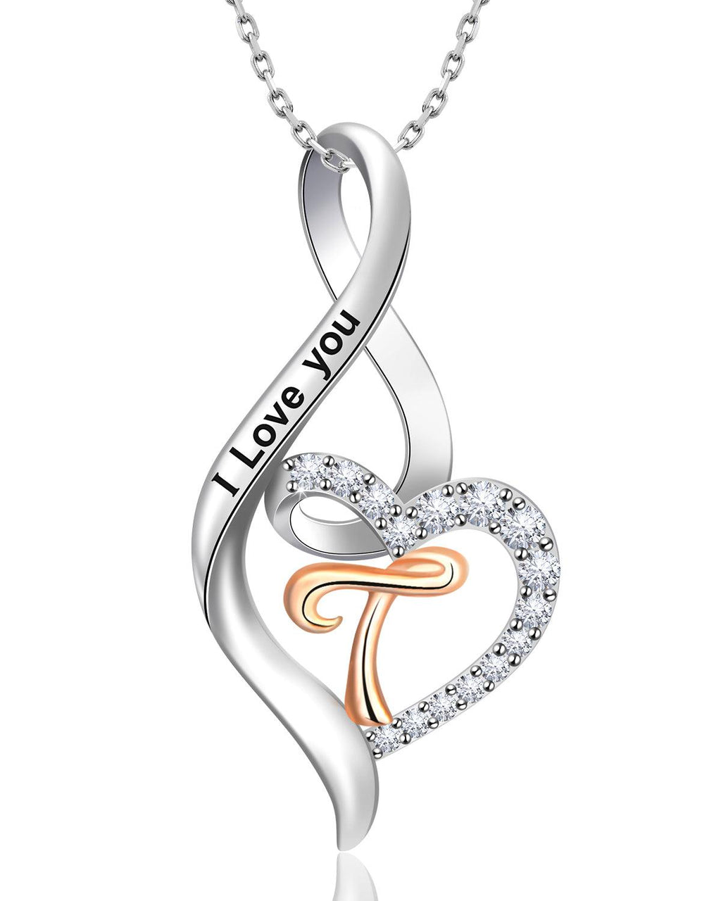 Personalized Initial Necklace - Custom Letter Pendants