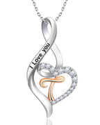 Personalized Initial Necklace - Custom Letter Pendants