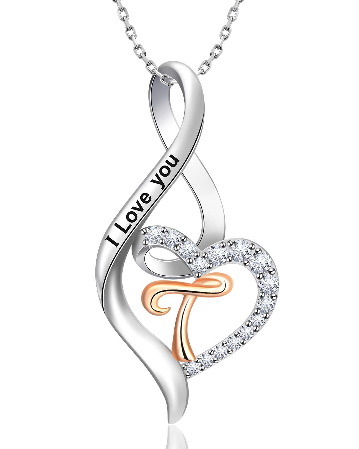 Personalized Initial Necklace - Custom Letter Pendants