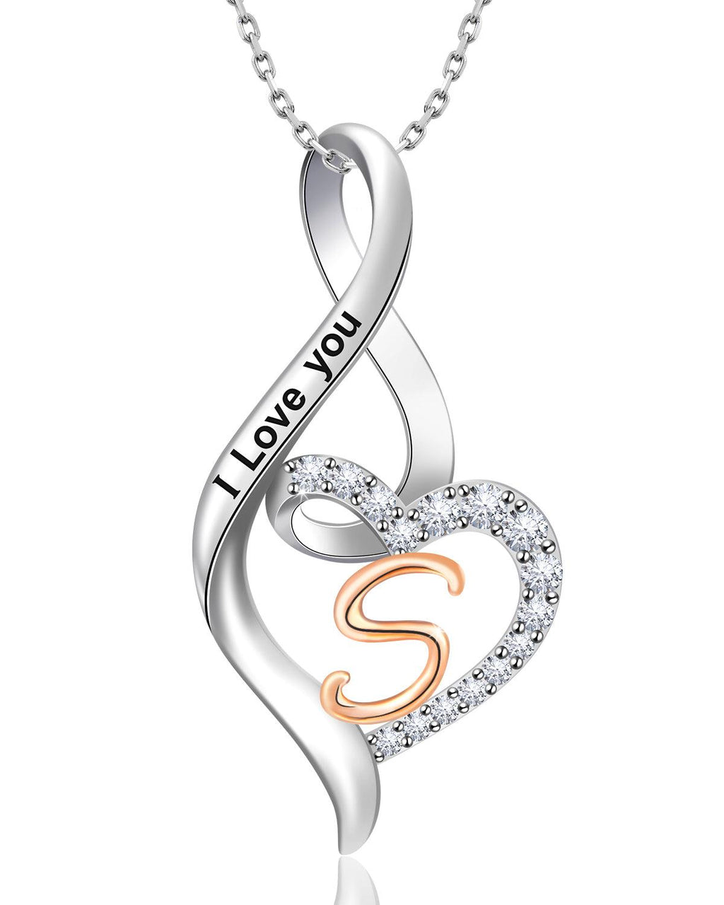 Personalized Initial Necklace - Custom Letter Pendants