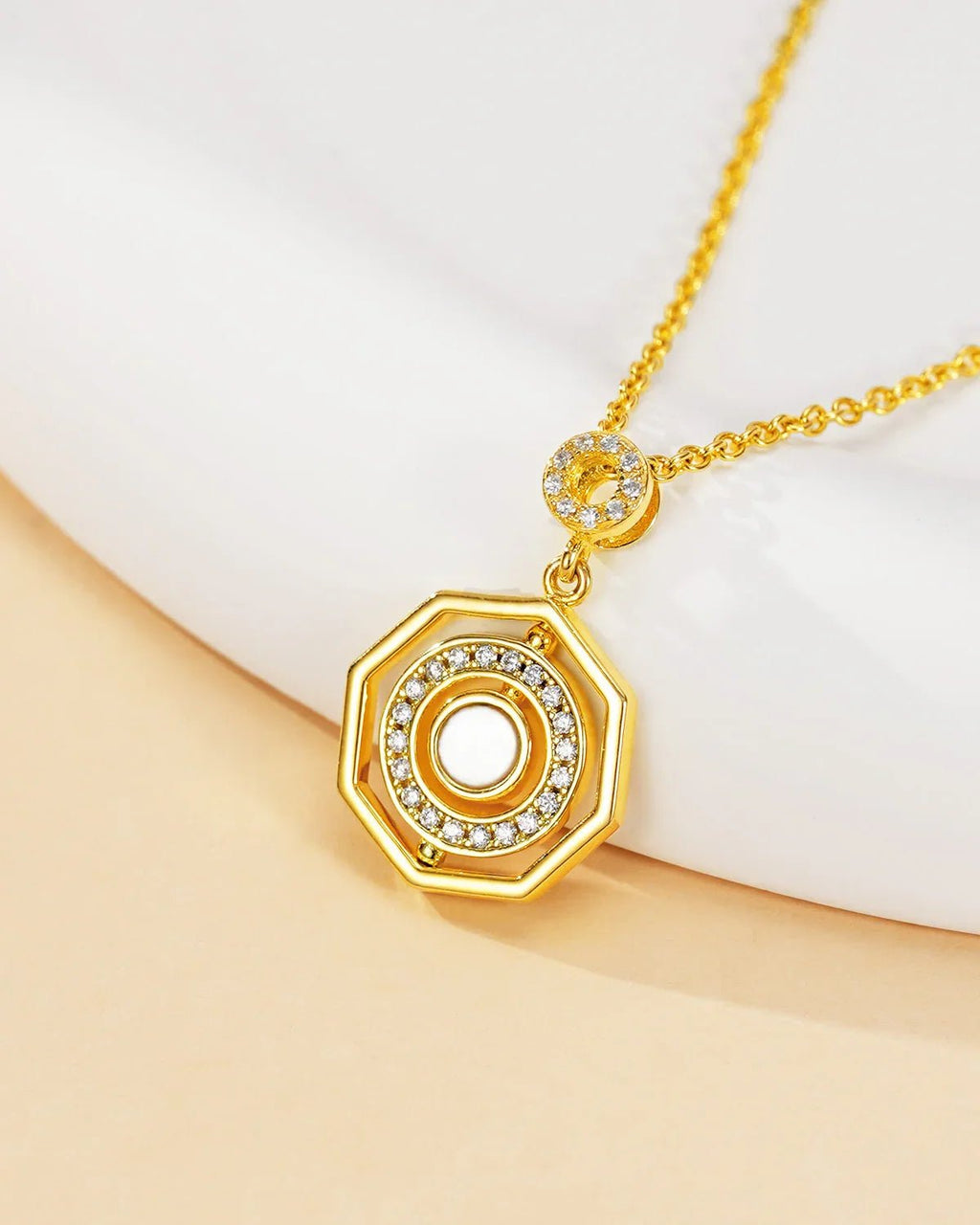 Reversible Roman Numeral Necklace