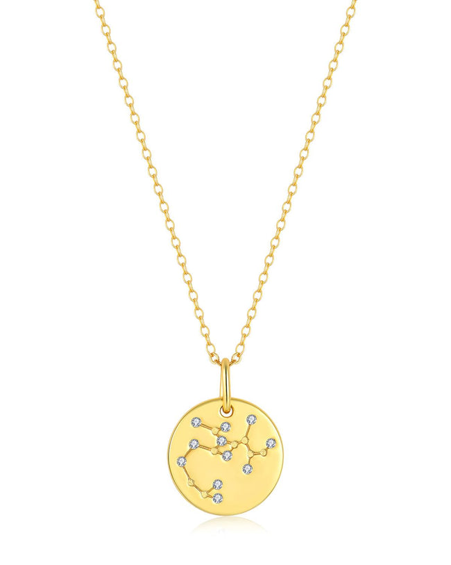 Sagittarius Zodiac Pendant Necklace Hover Image