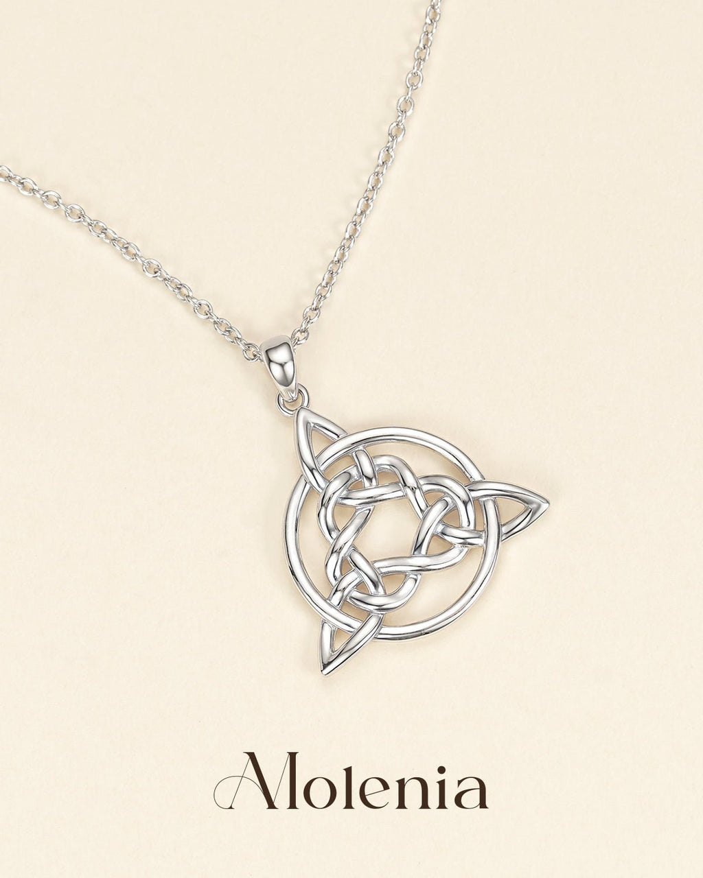 Sterling Silver Celtic Knot Necklace