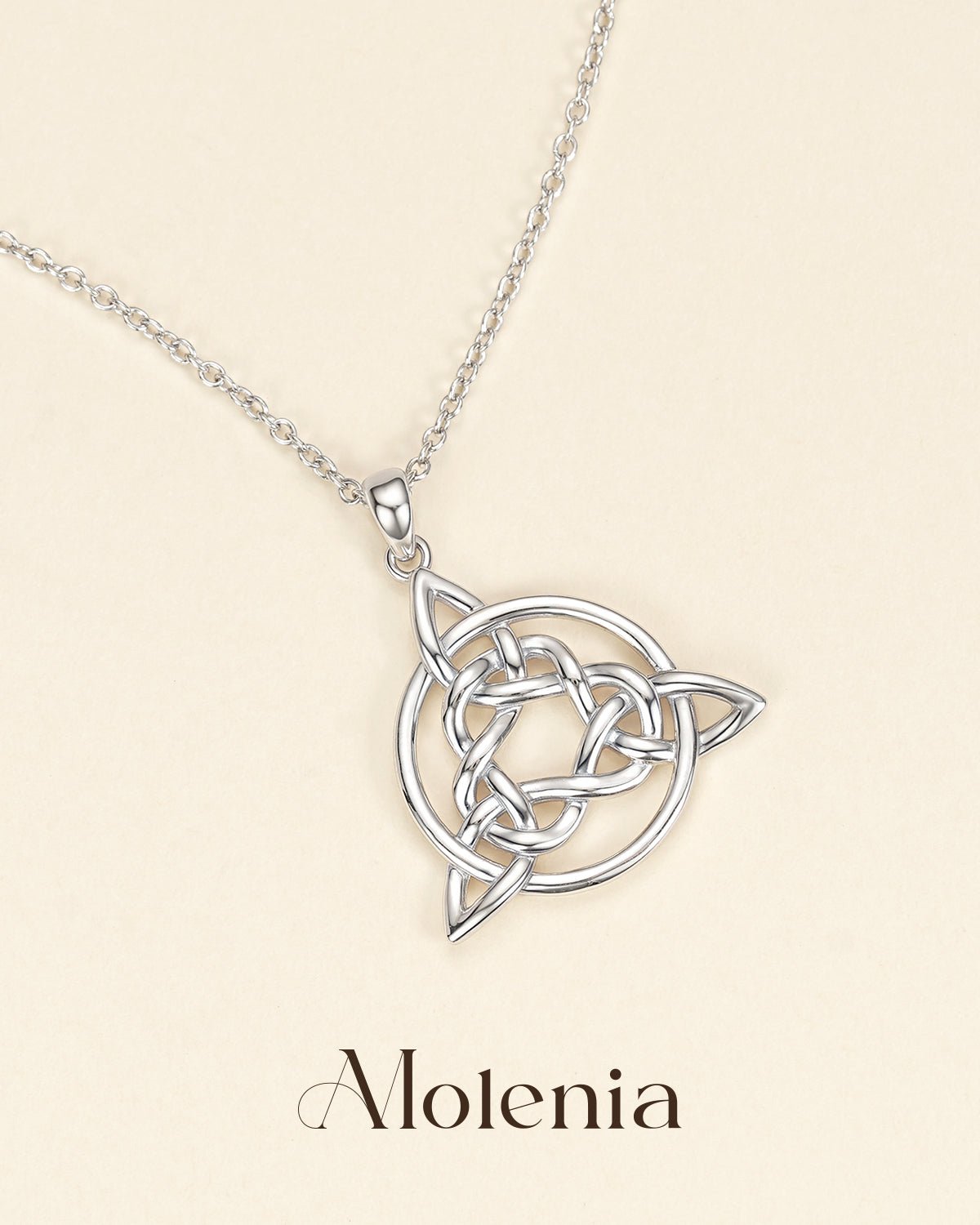 Sterling Silver Celtic Knot Necklace