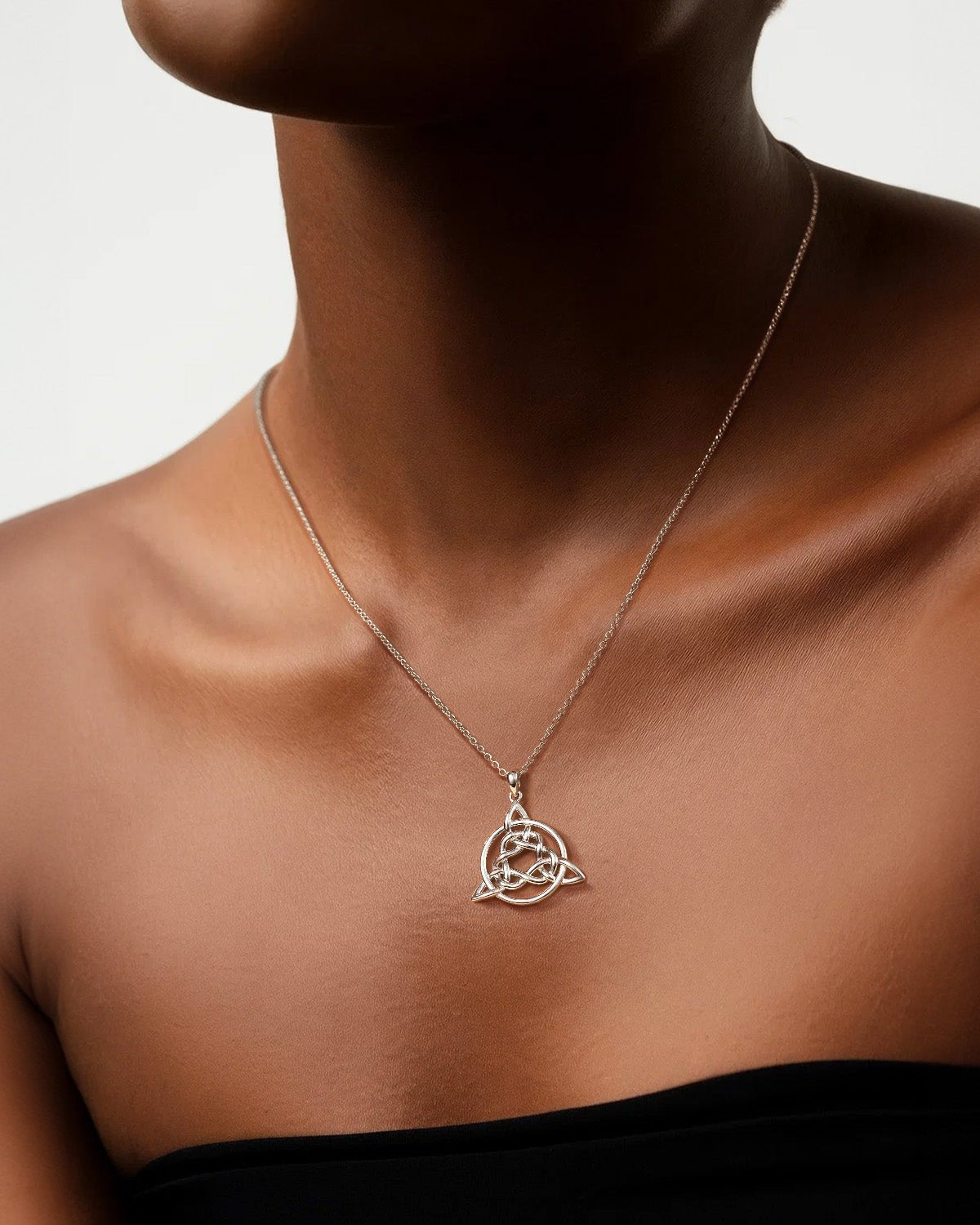 Sterling Silver Celtic Knot Necklace
