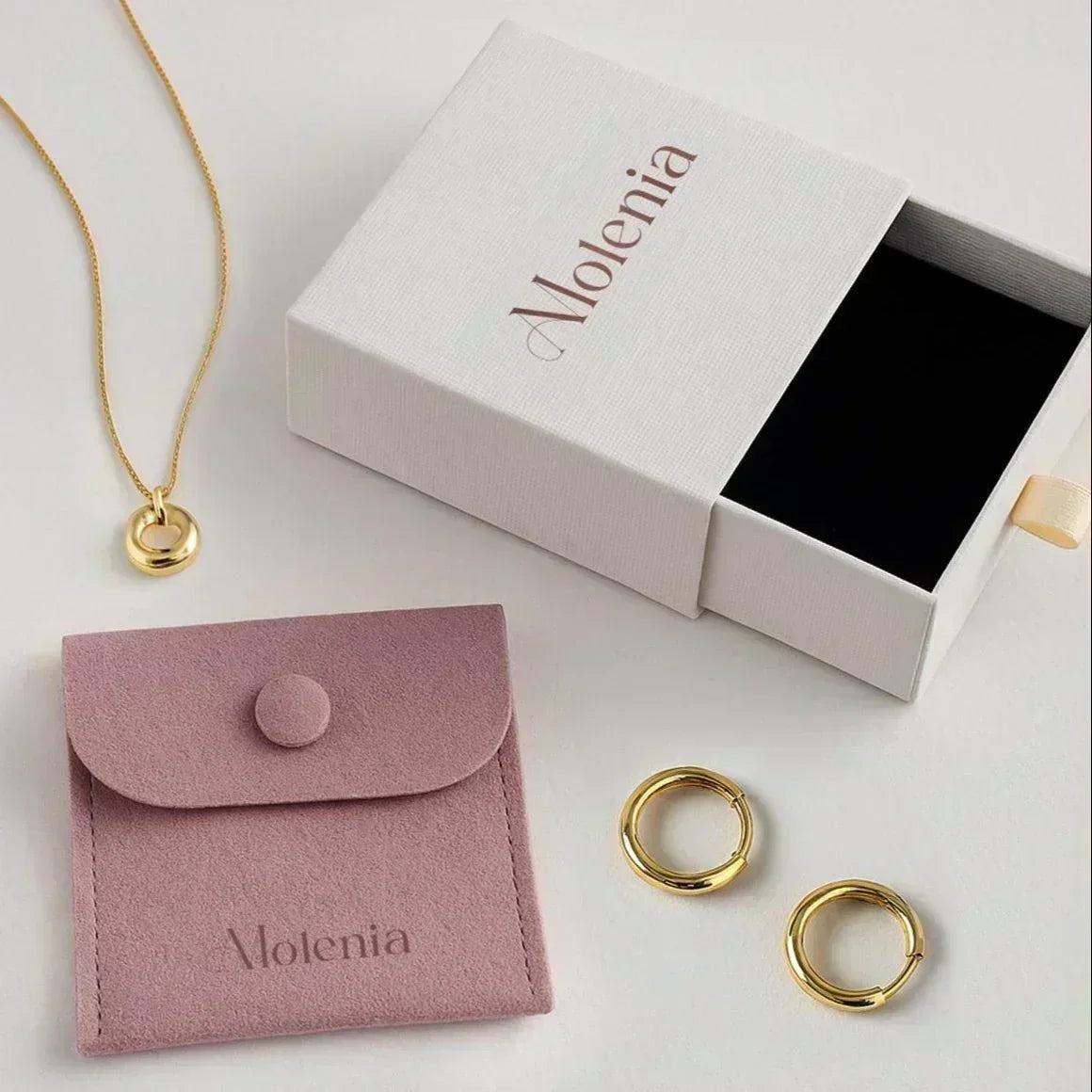 Zodiac Constellation Stud Earrings | 14K Gold Plated