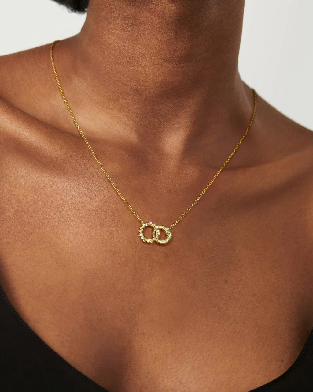 Sun & Moon Pendant Necklace