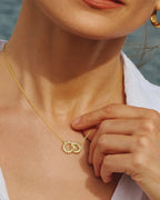 Sun & Moon Pendant Necklace