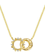 Sun & Moon Pendant Necklace