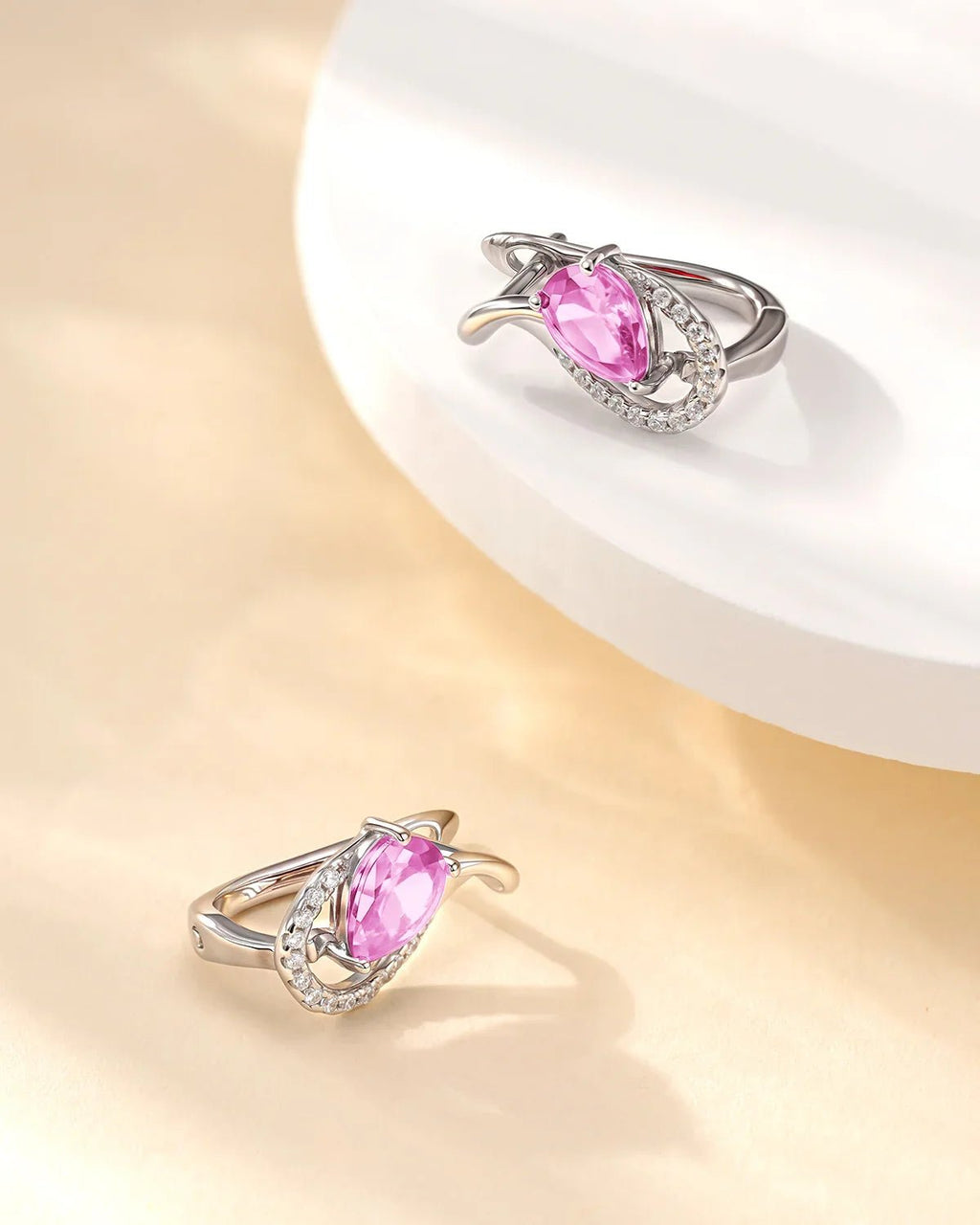 Teardrop Birthstone Earrings