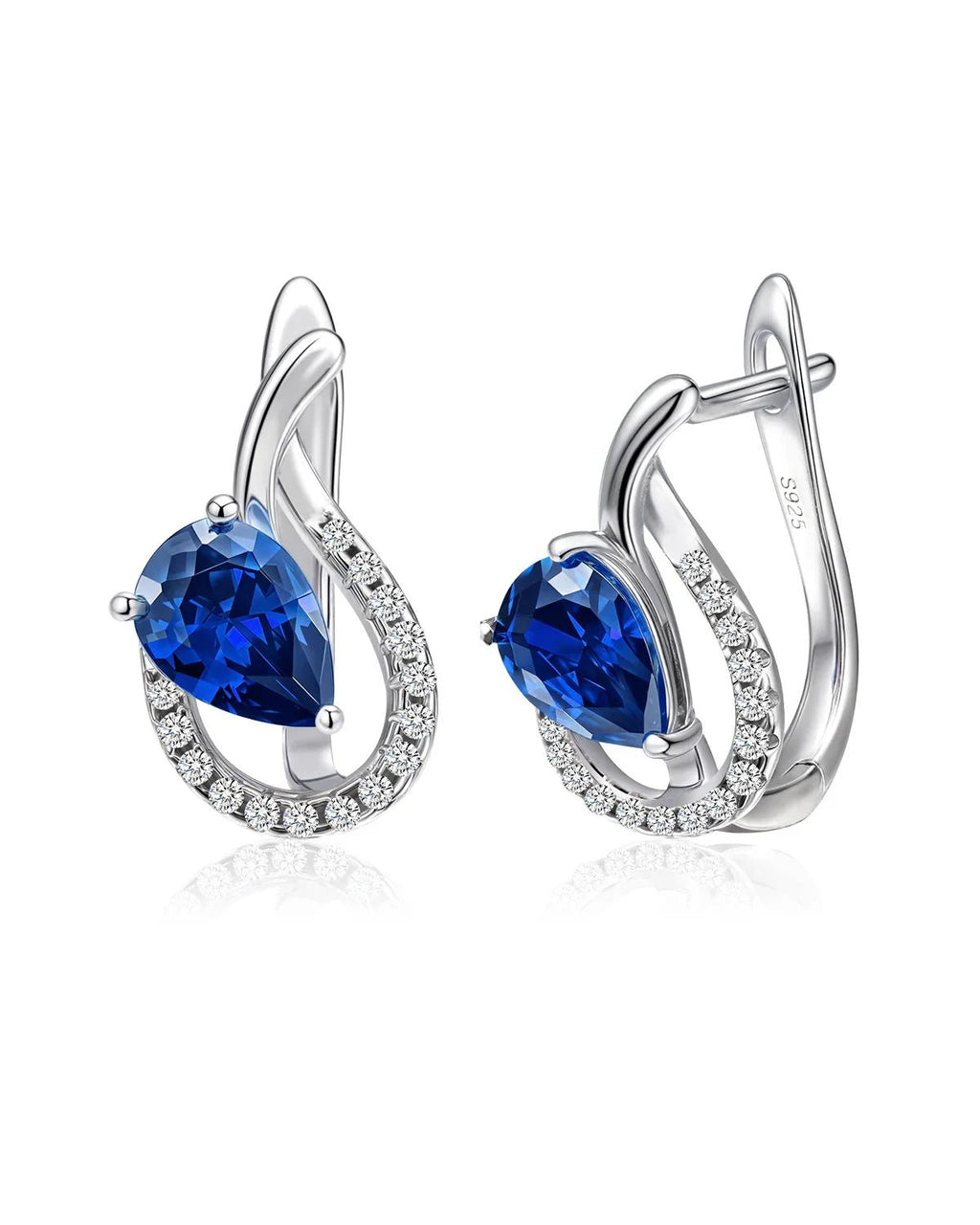 Teardrop Birthstone Earrings