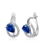 Teardrop Birthstone Earrings