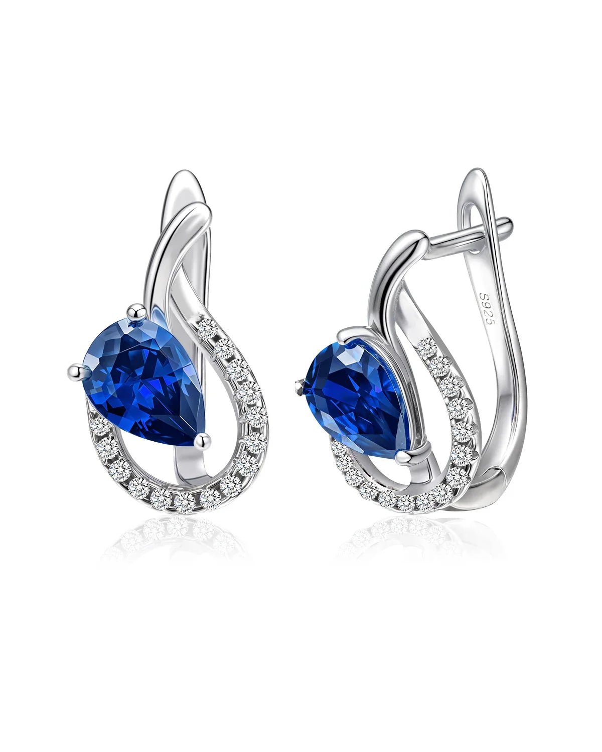 Teardrop Birthstone Earrings
